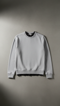 Cloud Grey Layered Crewneck